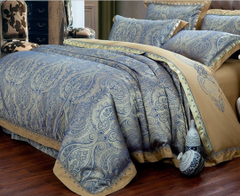 Sängkläder set Elvira 200x230cm blå