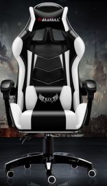 Computer chair Alaric-black-white
