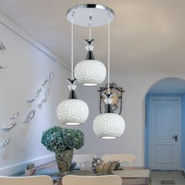 Taklampa Amity 15x22x100cm vit