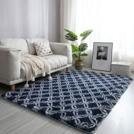 Matta Ayumi 200x300cm mörkblå