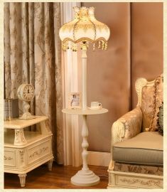 Golvlampa Brigitte 150x44cm vit