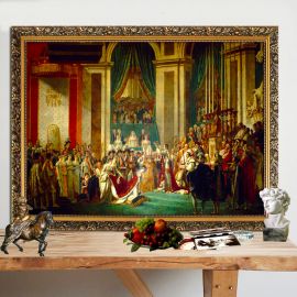 Väggplatta The Coronation of Napoleon 70x50cm