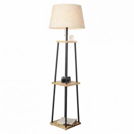 Golvlampa Diana 156x45cm Trä