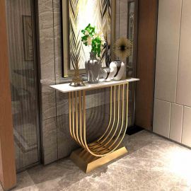 Sidobord Florbela guld