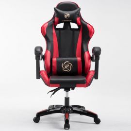 Game chair Fursona-black-red