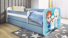 Barnsäng Med Madrass Och Förvaring Frozen 160x80cm  spånskiva