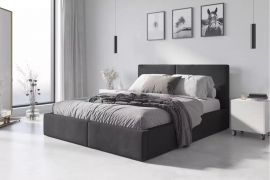 Sängpaket Rosiello Med Madrass 160x200cm tyg
