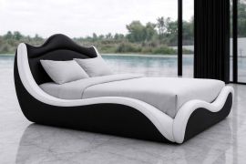 Säng Goudi Svart-Vit