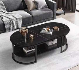 Soffbord Belrose 100x50cm svart