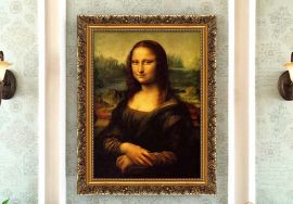Väggplatta Mona Lisa 40x50cm