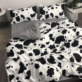Sängkläder set Nashville 200x230cm svart-vit