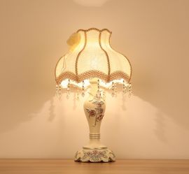 Bordslampa Petunia 32x52cm gul