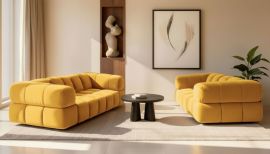 Soverra 4+3-sits Soffgrupp – Modern, Ergonomisk och Rymlig